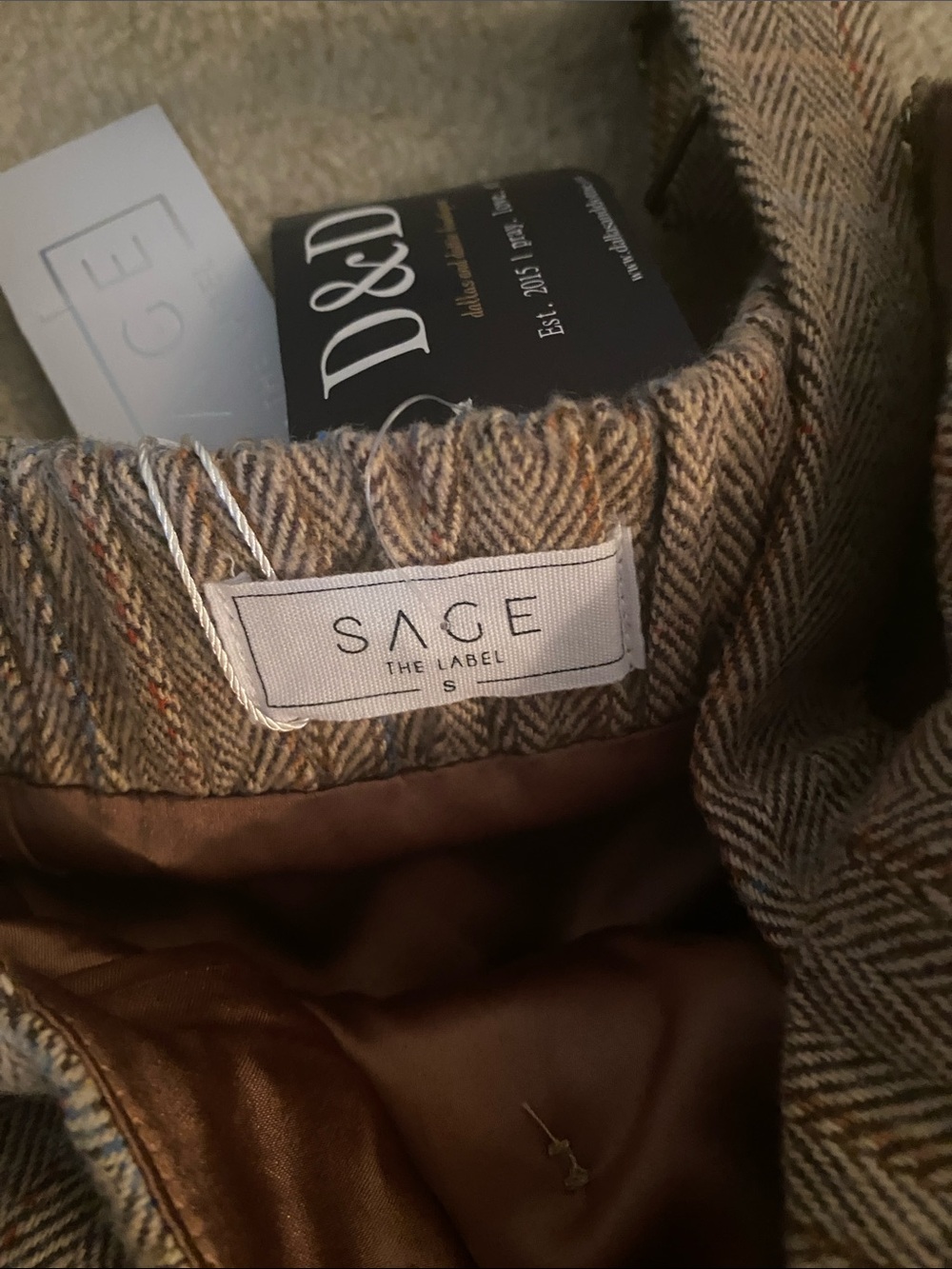 Sage the Label NWT shorts jumper size small - Picture 7 of 13